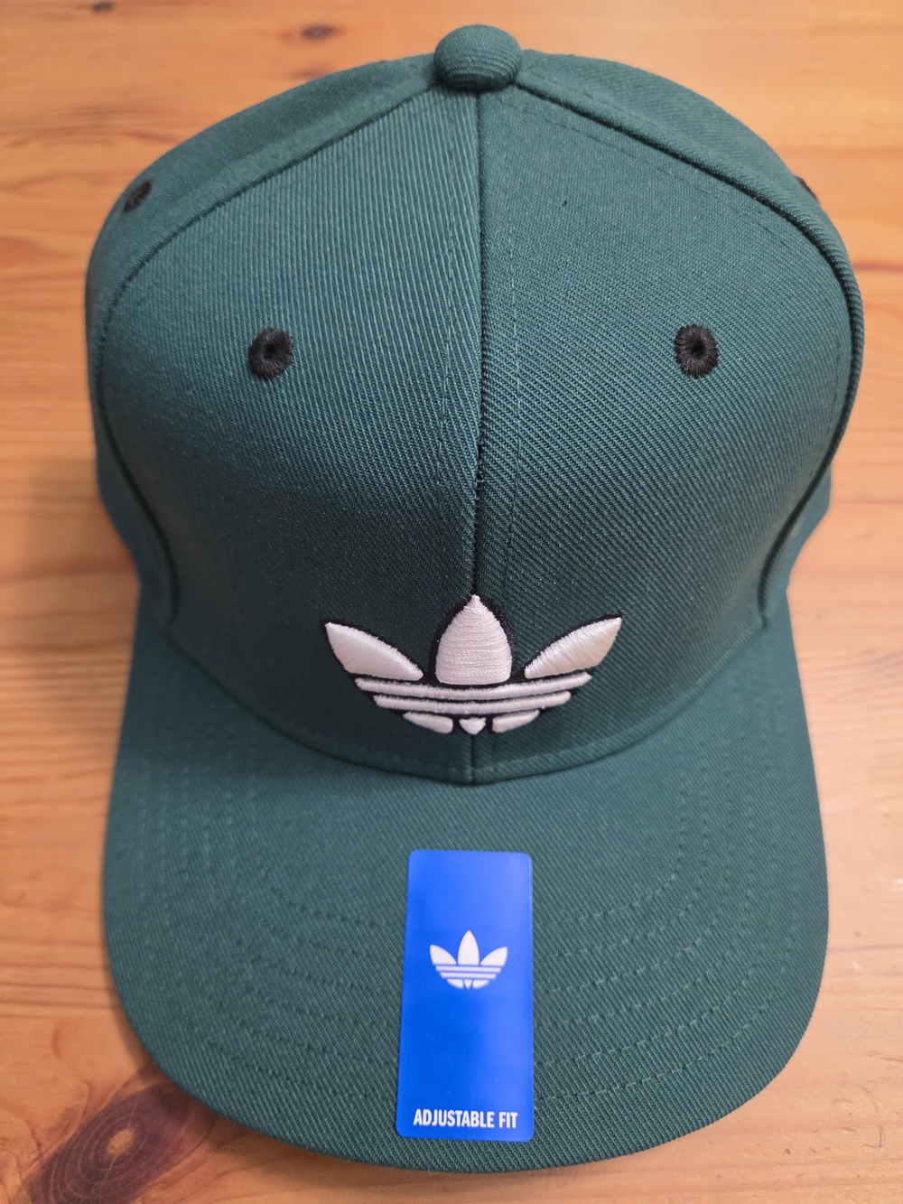 Adidas Modern 3.0 Structured Trefoil Adjustable Green Snapback Hat